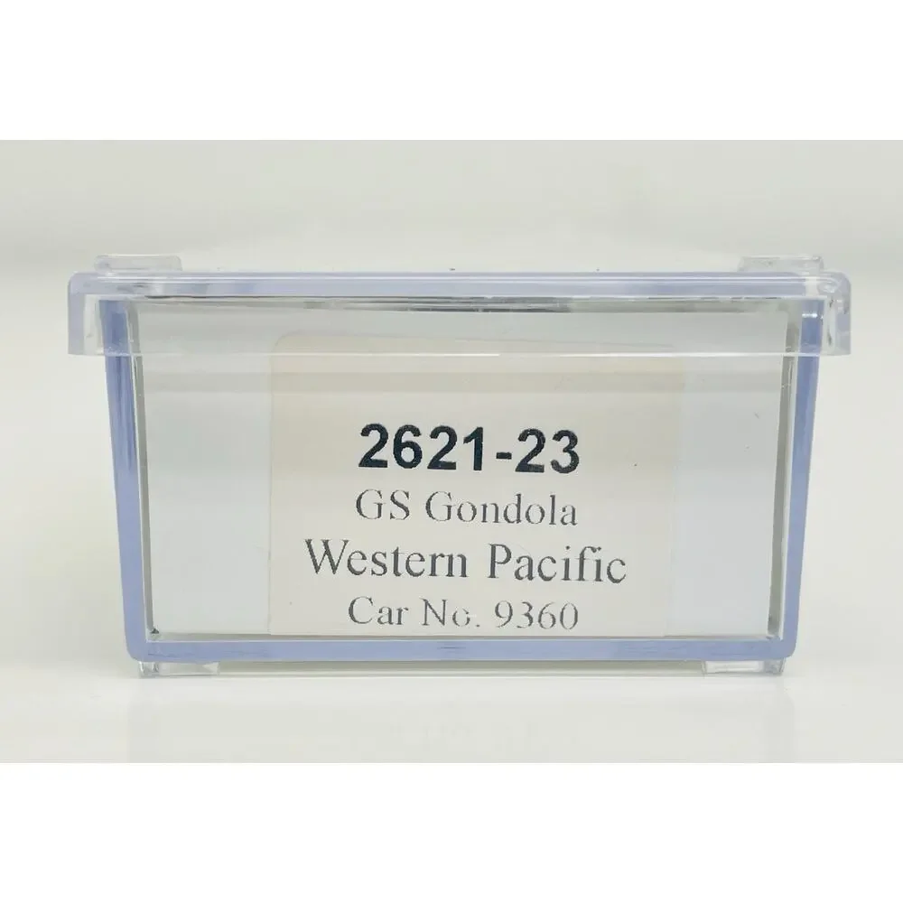 Trainworx N Western Pacific GS Gondola #9360 2621-23 New